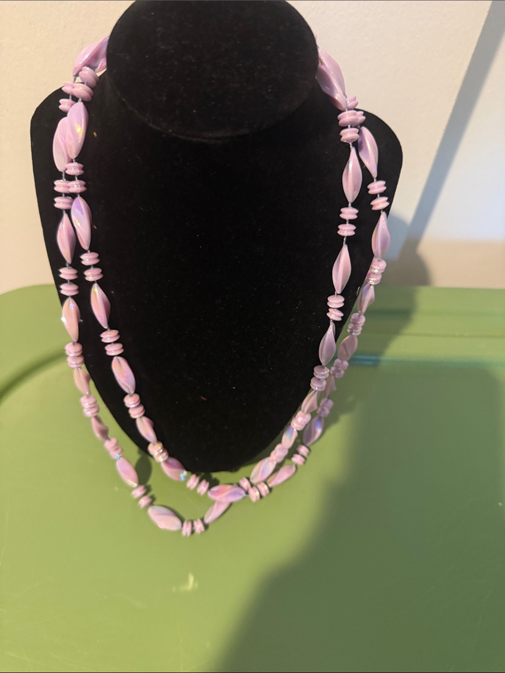 Lilac Beaded Women's Necklace